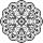 A001 mandala krajka